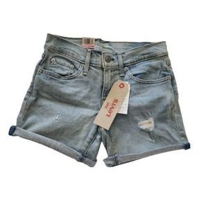 Levi's Distressed Jean Shorts